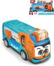 DICKIE ABC Baby městský autobus 22cm s chrastítkem volný chod plast