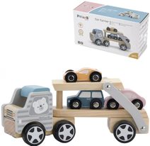 VIGA DŘEVO PolarB Auto kamion baby set se 3 autíčky *DŘEVĚNÉ HRAČKY*