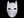 Karnevalová maska - škraboška k domalování (3 bílá Batman)
