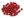 Plastové voskové korálky / perly Glance Ø8 mm 20g (F 40 červená jahoda)