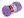 Pletací žinylková příze Chenille 100 g (5 (544) fialová lila)