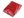 Lehký vak na záda s kapsami 40x47 cm (4 červená)