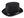 Dekorační klobouk / cylindr k dozdobení (2 černá)