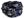 Šátek multifunkční pružný, bezešvý lebky (6 černo-modrá)