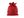 Vánoční dárkový pytlík 14x19 cm (3 červená glitry)