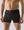 Pánské boxerky s delší nohavičkou Bamboo Soft (černá - M/L)