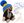 MORAVSKÁ ÚSTŘEDNA Krtek (Krteček) 20cm mluvící modrý kulich plyš Zvuk