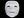 Karnevalová maska - škraboška k domalování (1 bílá Anonymous)