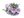 Umělé kytice růže, hortenzie (5 fialová sv.)