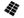 Samolepící jmenovky / štítky s tabulovým povrchem (4 černá)
