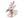 Dekorace plyšový sněhulák, srneček (2 béžová světlá srnec)