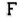 Nažehlovačka písmena (6 "F" černá)