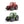 Traktor Zetor červený set s vlekem na setrvačník na baterie Světlo Zvuk