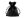 Dárkový pytlík 10x13 cm sametový (60 černá)