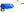 Kolečko Yupee modré 78x40x32cm dětská kovová kolečka na písek