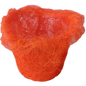 košík sisal pr.16cm-oranžový 381956-04 - dia 16 x 16 cm