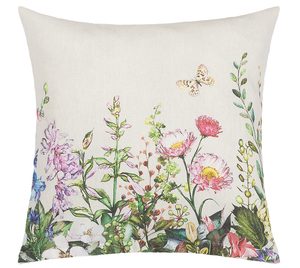 Povláček EMA - 45x45 cm luční kvítí na režné