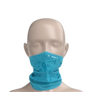 ZLEVNĚNO - Dětský antivirový nanošátek v limitované edici SE HO NEBOJÍM :-) tyrkysový