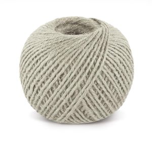 Jutový motouz Bílá 2524/015 200 g, klubko, cca 130 m, průměr 1.75 mm