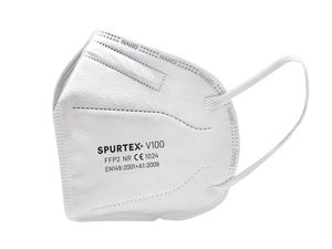 ZLEVNĚNO - 5 kusů - Nanorespirátor SPURTEX® V100 FFP2 NR
