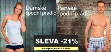 Dnes jsme vyhlásili akci na spodní prádlo Andrie
