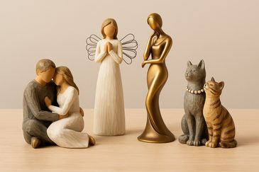 Dárky sošky: Malé umělecké předměty, které zanechají velký dojem