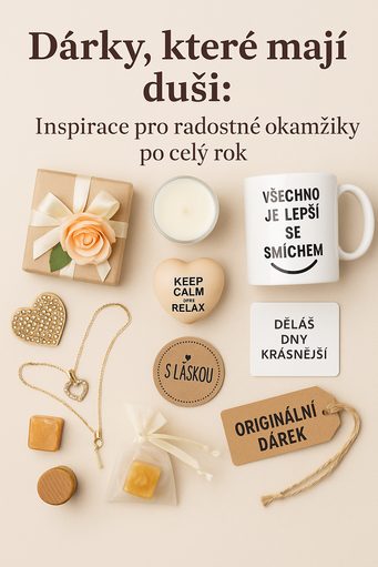Dárky, které mají duši: Inspirace pro radostné okamžiky po celý rok