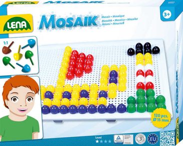 Oblíbená zábava pro menší děti - MOZAIKA