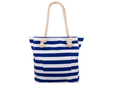 Textilní taška 34x38cm pruhovaná (1 ks) Textilní taška 34x38cm pruhovaná (1 ks)