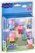 ADC Razítko figurka 6-8cm prasátko Peppa Pig set 5ks 3 druhy blister