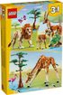 LEGO CREATOR Divoká zvířata ze safari 3v1 31150