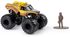 Auto terénní Monster Jam 1:64 off-road velká kola set s jezdcem kov