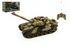 Tank RC T-80 plast 25cm s dobíjecím packem USB+adaptér na baterie 2 druhy 2,4 GHz v krabici