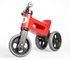 Odrážedlo FUNNY WHEELS Rider Sport červené 2v1, výška sedla 28/30cm nosnost 25kg 18m+ v sáčku