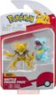 Pokémon Battle figurka set 1-2ks na kartě různé druhy plast