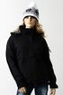 Zimní bunda černá lam001bl