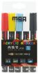 Fix akrylový popisovač 2mm barevný marker set 5ks dekorační