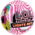 L.O.L. Surprise Light Pets zvířátko neonové 9 překvapení na baterie v kouli Světlo