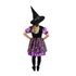 Dětský kostým čarodějnice fialovo-černá (M) e-obal