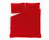 Francouzské jednobarevné bavlněné povlečení 200x200, 70x90cm červené