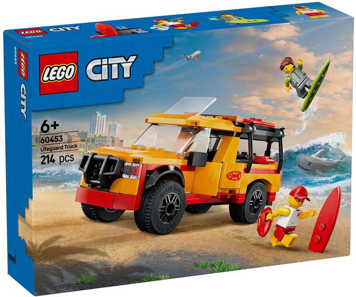 LEGO CITY Záchranné auto pro plavčíka 60453