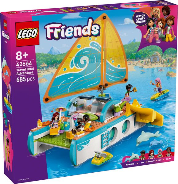 LEGO Friends dobrodružství na jachtě 42664