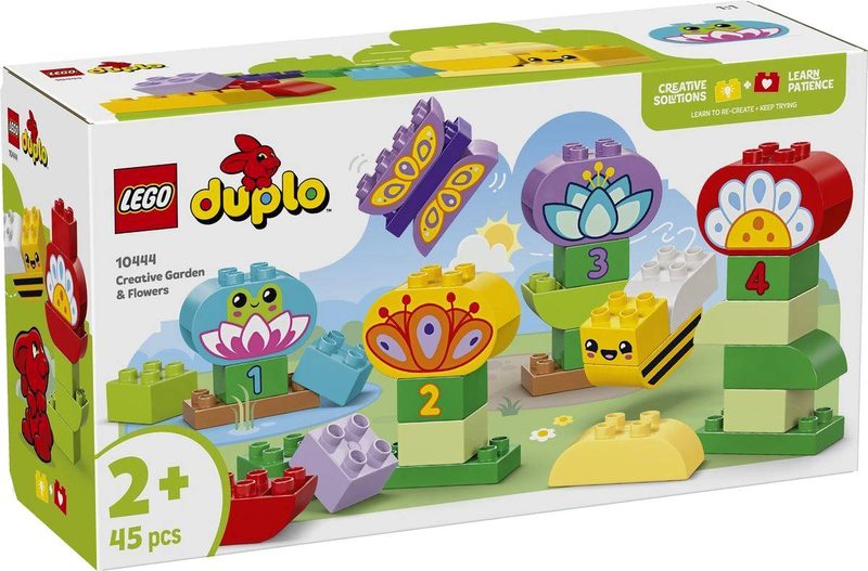 LEGO DUPLO Kreativní zahrada a květiny 10444 STAVEBNICE