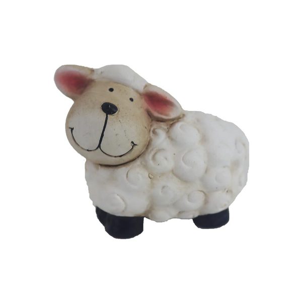 Dekorace ovečka X6604 - 7.6 × 4.3 × 6.3 cm