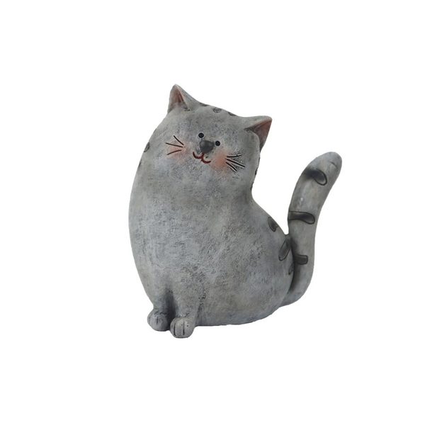 Dekorace kočka X7812/1 - 7.5*4.5*8