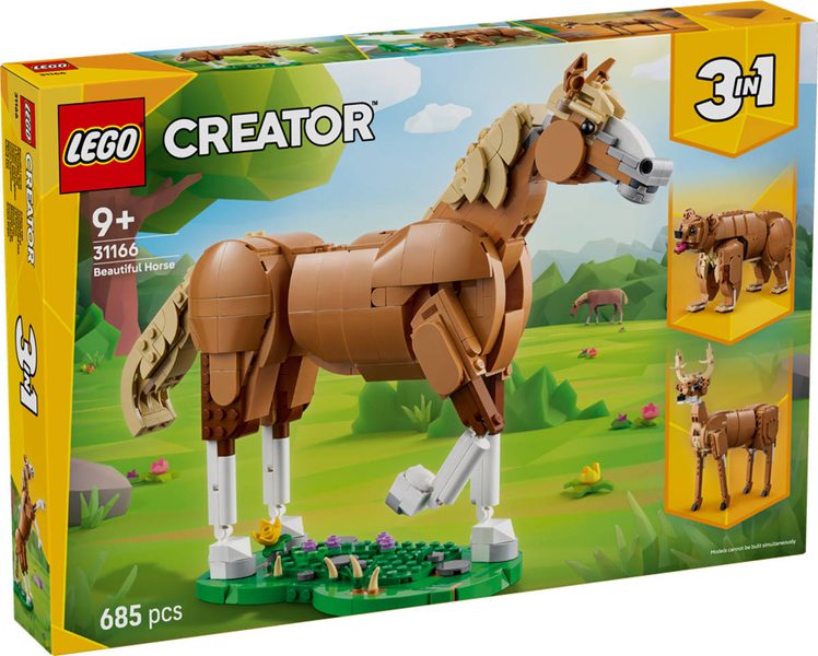 LEGO Creator krásný kůň 3v1 31166