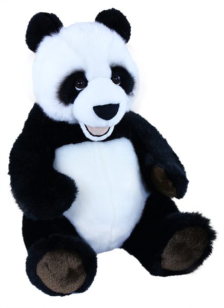 Plyšová panda sedící, 33 cm