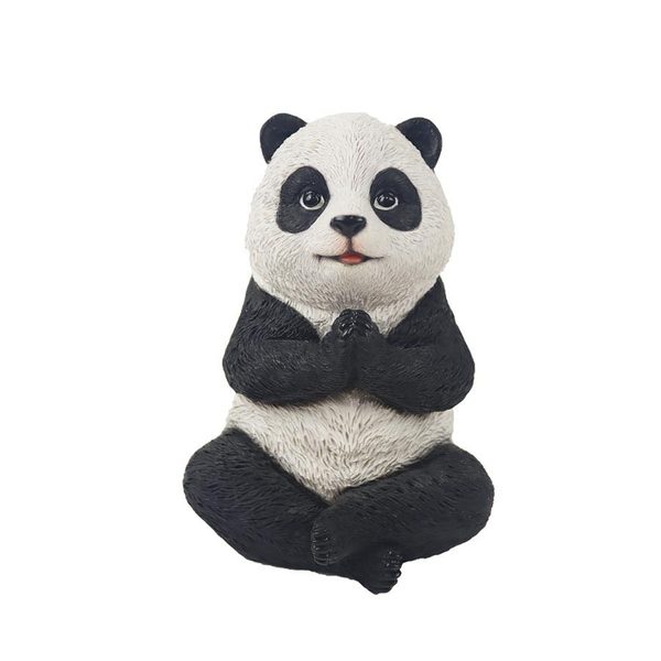 Dekorace panda X4543 - 11.7 × 11.2 × 16 cm