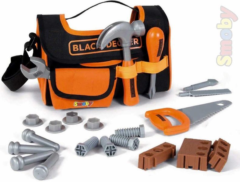 Black And Decker Brašna s dětským nářadím 24x15x12cm plast