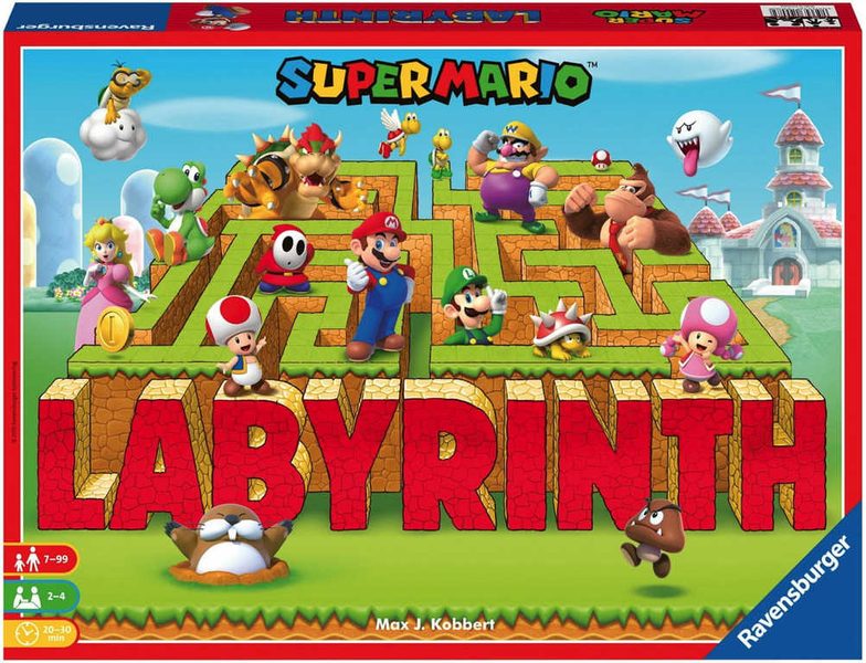 RAVENSBURGER Hra Labyrinth Super Mario *SPOLEČENSKÉ HRY*